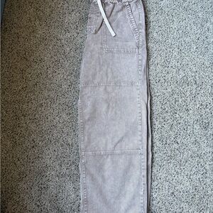 GAP High Rise Wide-Leg Pants in Taupe